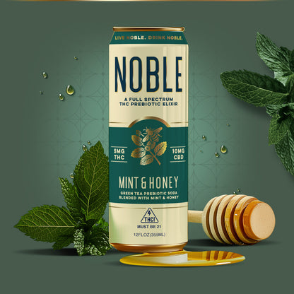 Noble: 5 MG THC - Mint & Honey (Case of 24)