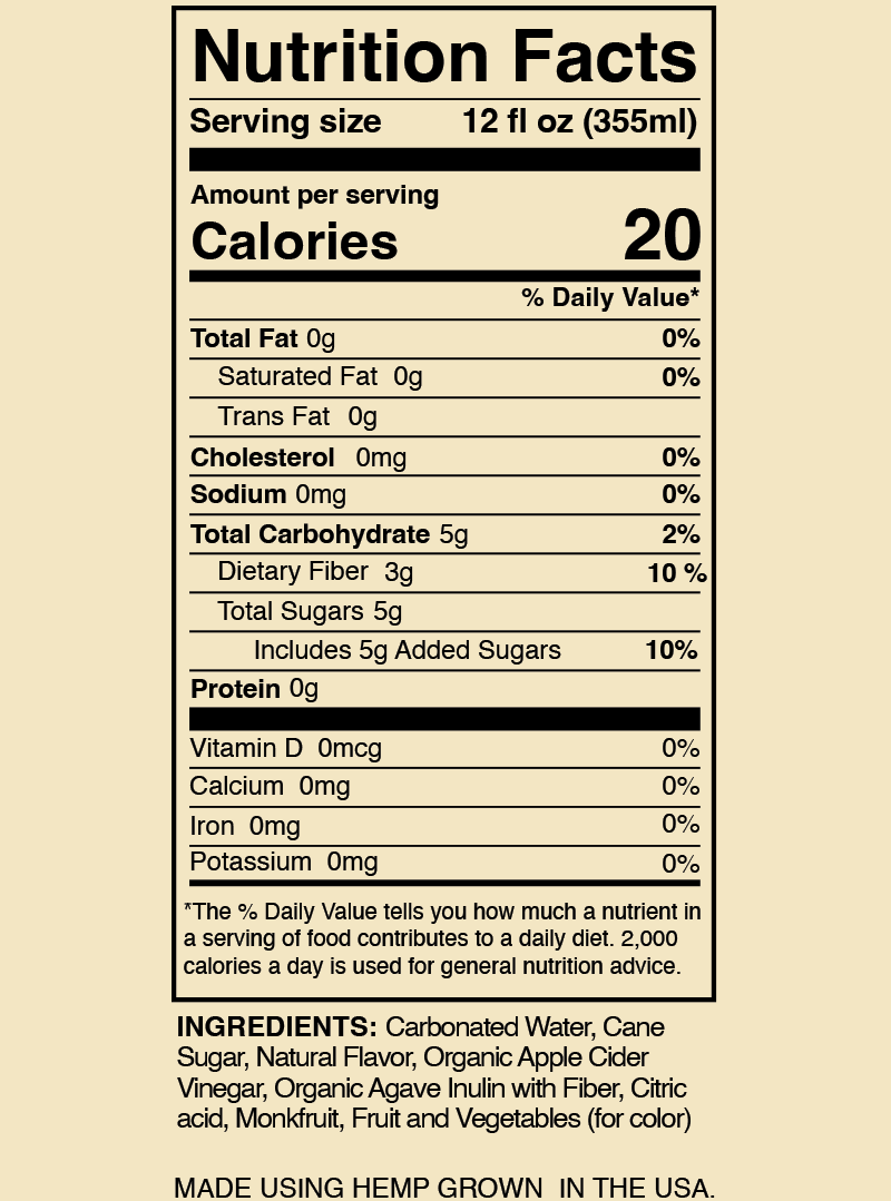 Noble: 10 MG THC - Ginger Lime (Case of 24)